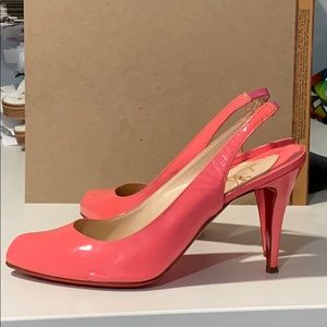 Christian Louboutin Sling back shoe size 40 (10)